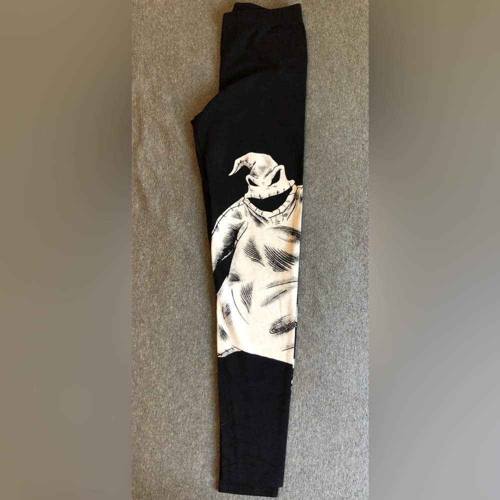 Disney The Nightmare Before Christmas Oogie Boogie & Trio Leggings S - Picture 2 of 4